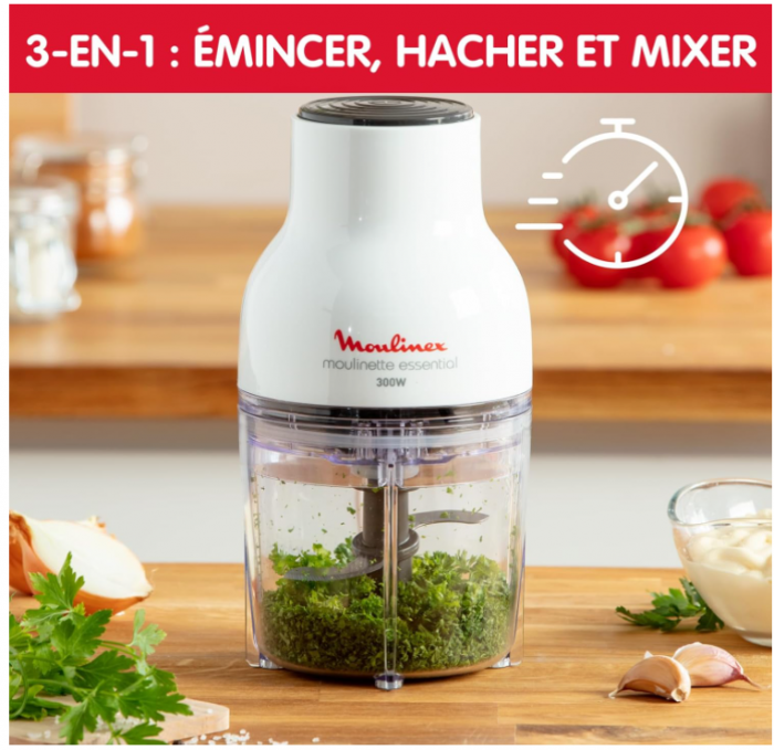 Tocator Moulinex Moulinette Essential DJ5201, 300W, 0.4L [3]