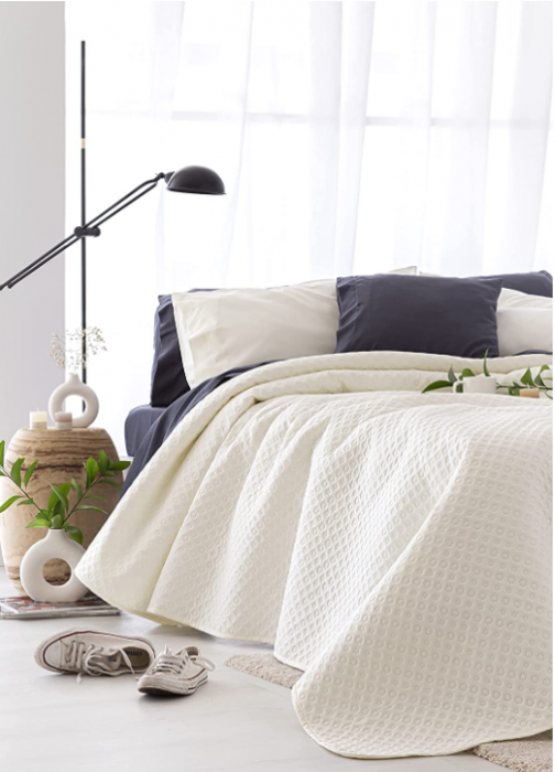 Todocama Pilota, 100% microfibra extra moale, 180 x 260 cm, Bej [3]