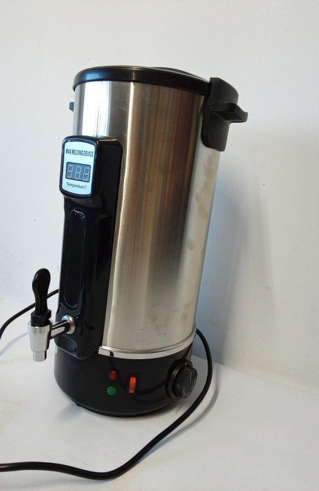 Topitor de ceara pentru lumanari JoliJour, 10.8L, otel inoxidabil [4]