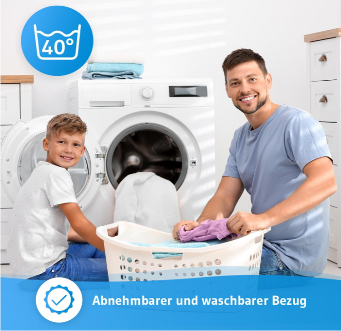 Topper saltea Third of Life, din spumă cu memorie, 180 x 200 x 6 cm [8]