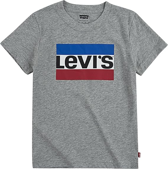 Tricou cu maneca scurta pentru baieti Levi's Lvb Sportswear Logo Tee, gri, 10 ani, 140 cm [1]
