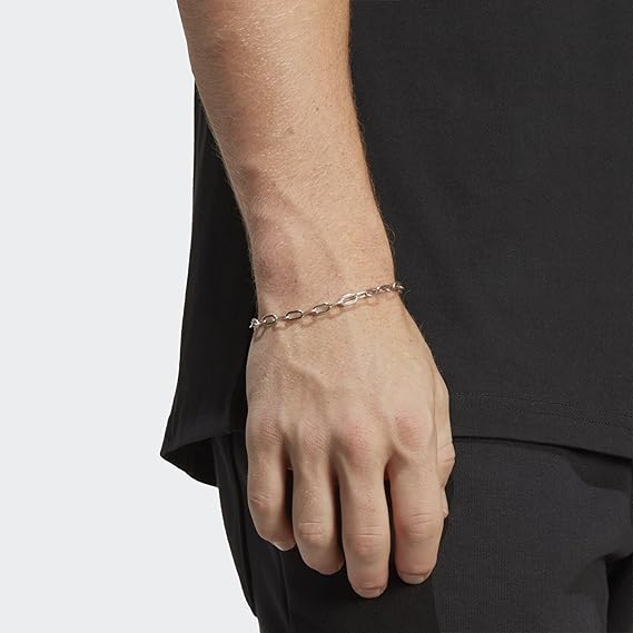 Tricou cu mânecă scurtă pentru bărbați Adidas Essentials Single Jersey Big Logo, negru, M [6]