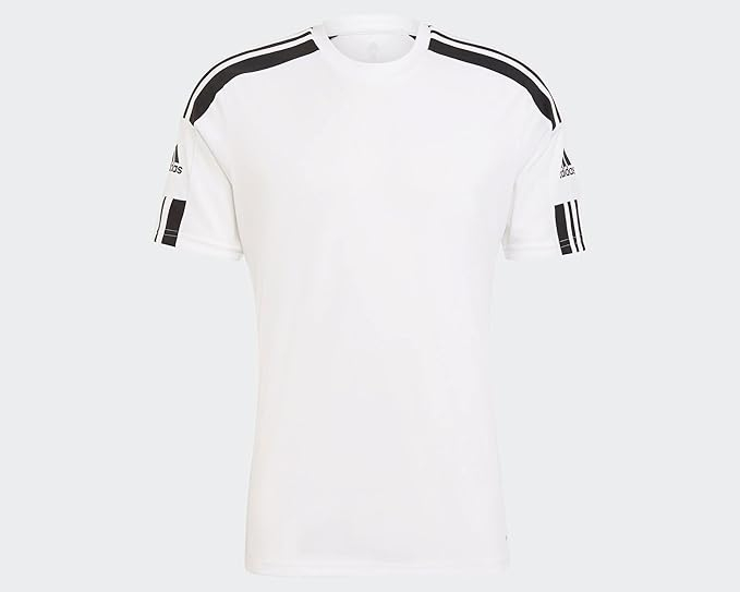 Tricou cu mânecă scurtă pentru bărbați Adidas Squadra 21, GN5723, alb/negru, L [8]