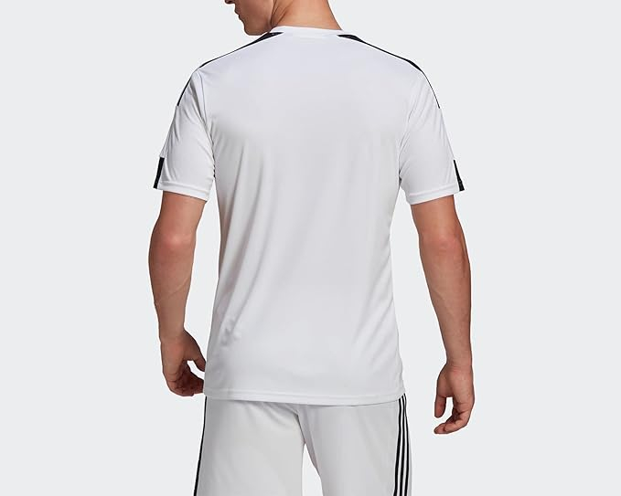 Tricou cu mânecă scurtă pentru bărbați Adidas Squadra 21, GN5723, alb/negru, L [6]