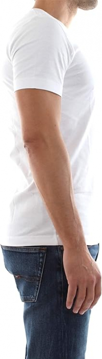 Tricou cu mânecă scurtă pentru bărbați Calvin Klein Jeans, alb, M [6]