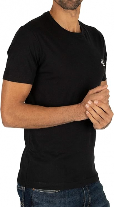 Tricou cu mânecă scurtă pentru bărbați Calvin Klein Jeans Ck Essential Slim, XS [3]