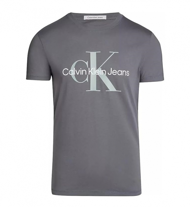 Tricou cu maneca scurta pentru barbati Calvin Klein Jeans J30J320806, gri, 4XL [1]