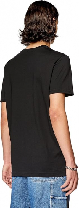 Tricou cu maneca scurta pentru barbati Diesel A11047, negru, XL [6]