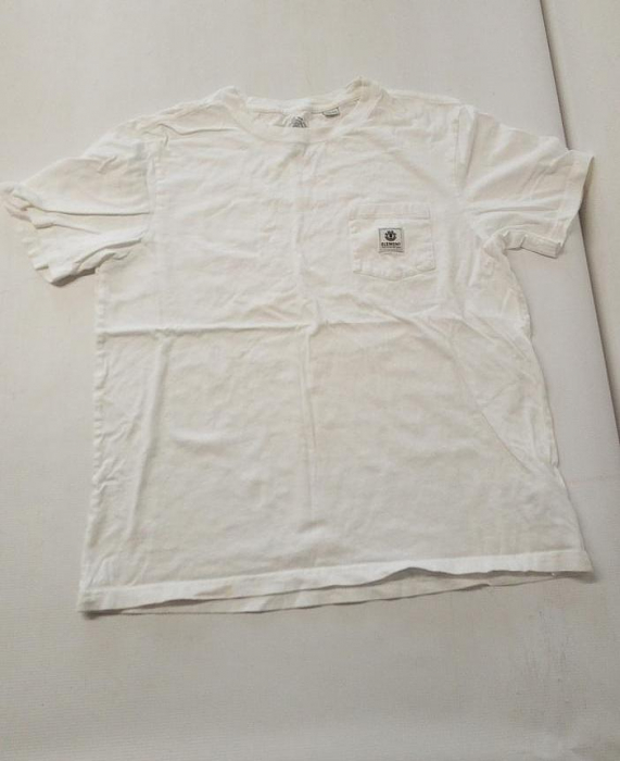 Tricou cu maneca scurta pentru barbati Element Basic Pocket ELYKT00116, alb, M [2]