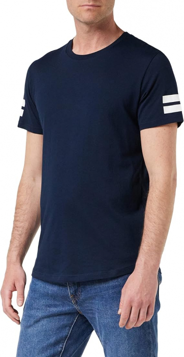 Tricou cu mânecă scurtă pentru bărbați JACK & JONES Jcoboro Tee SS Crew Neck, bleumarin, L [2]