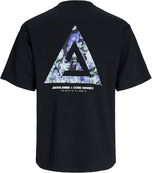 Tricou cu maneca scurta pentru barbati JACK & JONES Jcotriangle Summer Tee SS SN, negru, L [2]