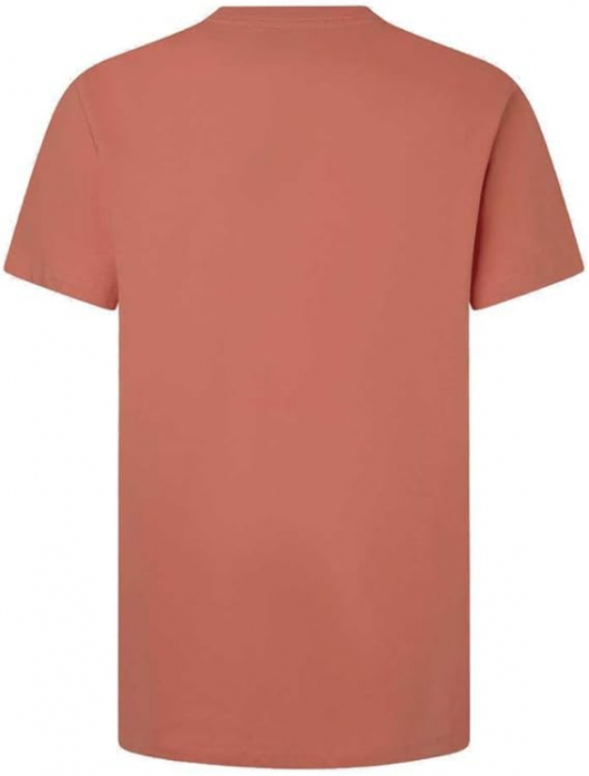 Tricou cu maneca scurta pentru barbati Pepe Jeans Eggo N, caramiziu, XL [2]