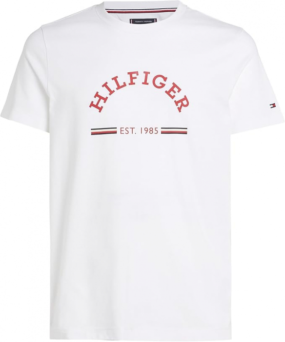 Tricou cu maneca scurta pentru barbati Tommy Hilfiger RWB Arch GS Tee S/S, alb, L [7]