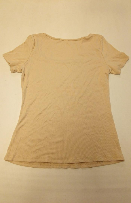 Tricou cu maneca scurta pentru femei, bej, L [2]