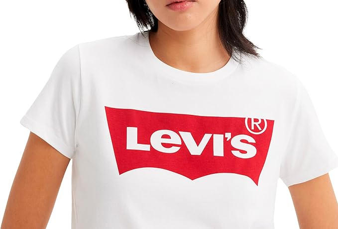Tricou cu maneca scurta pentru femei Levi's The Perfect Tee, alb, S [4]