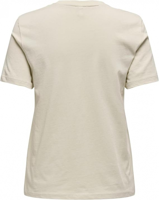 Tricou cu maneca scurta pentru femei ONLY Onlkita Reg S/S Mix Top Box CS Jrs Ex, crem, L [2]