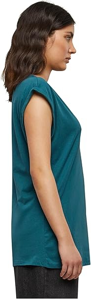 Tricou cu maneca scurta pentru femei Urban Classics TB771, albastru, 3XL [7]