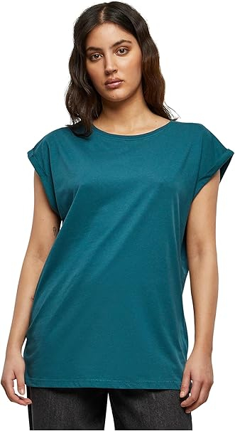 Tricou cu maneca scurta pentru femei Urban Classics TB771, albastru, 3XL [4]