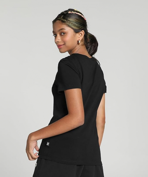 Tricou cu maneca scurta pentru fete PUMA Ess Logo Tee G, 9-10 ani [4]