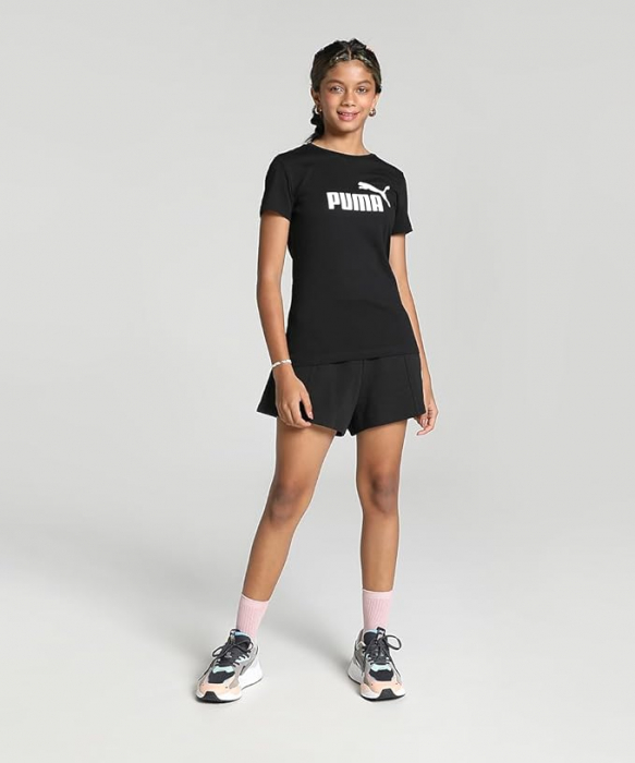 Tricou cu maneca scurta pentru fete PUMA Ess Logo Tee G, 9-10 ani [5]
