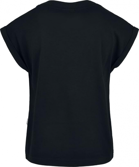 Tricou cu maneca scurta pentru fete Urban Classics Extended Shoulder Tee, negru, 122/128 [2]