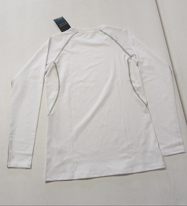 Tricou de compresie cu maneca lunga pentru barbati Meetwee, alb, S [2]