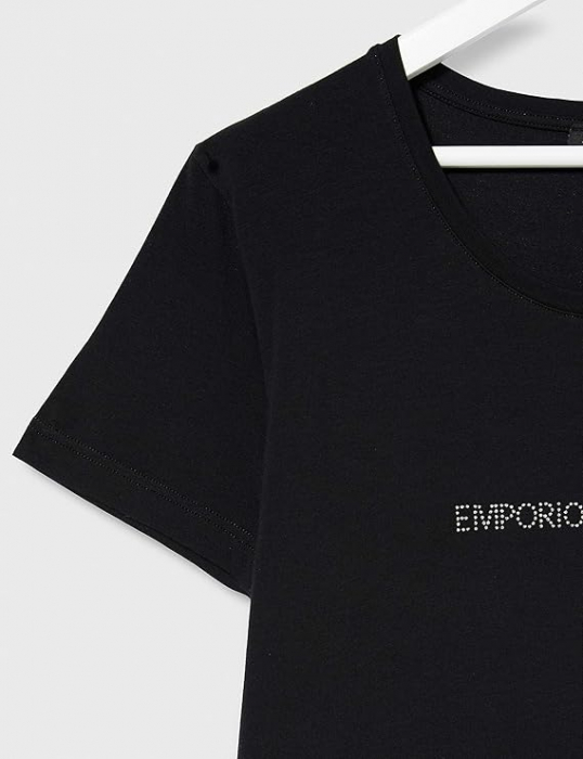 Tricou pentru damă Emporio Armani, negru, XS [4]