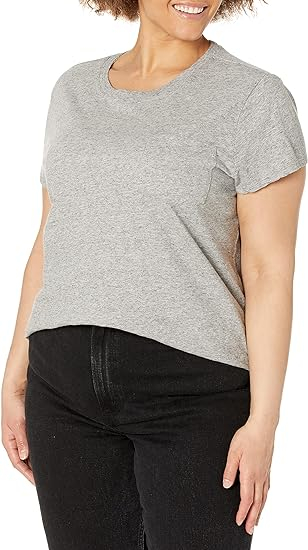 Tricou pentru femei Amazon Essentials, din bumbac, Marimea XXL [5]