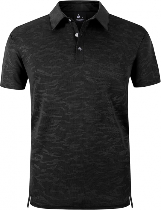 Tricou polo cu mânecă scurtă pentru bărbați Geeksport, negru, XL [1]