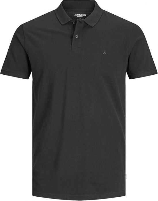Tricou polo cu maneca scurta pentru barbati JACK & JONES Jjebasic SS Noos, negru, XL [5]
