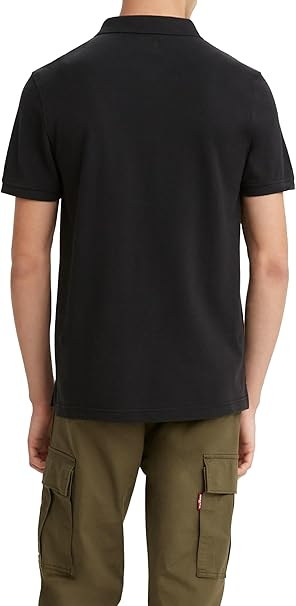 Tricou polo cu maneca scurta pentru barbati Levi's Housemark, negru, XL [2]