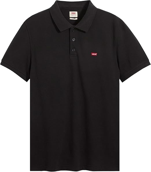 Tricou polo cu maneca scurta pentru barbati Levi's Housemark, negru, XL [4]