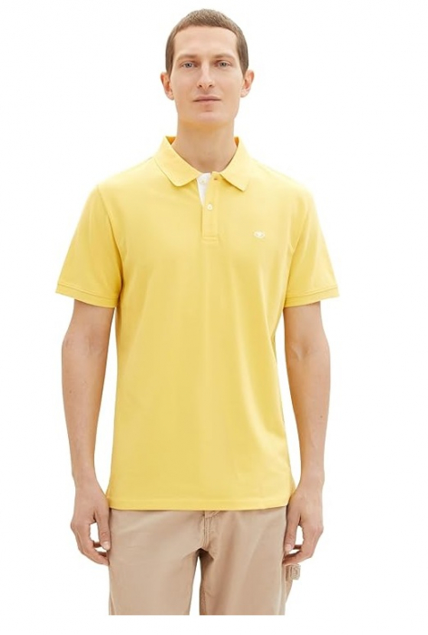 Tricou polo cu maneca scurta pentru barbati TOM TAILOR, galben, M [1]
