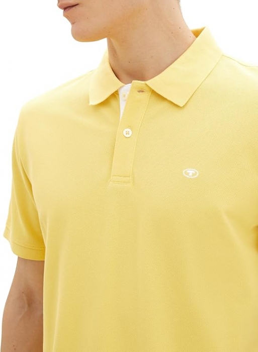 Tricou polo cu maneca scurta pentru barbati TOM TAILOR, galben, M [5]