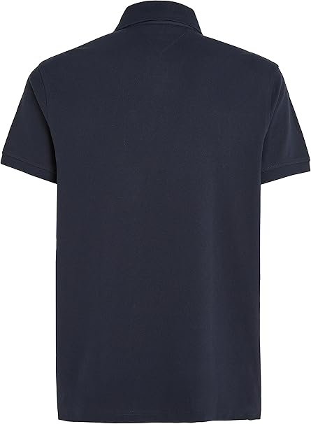 Tricou polo cu mânecă scurtă pentru bărbați Tommy Hilfiger MW0MW17770, bleumarin, L [8]