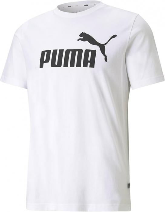 Tricou PUMA Ess Logo Tee, pentru barbati, alb, 4XL [1]