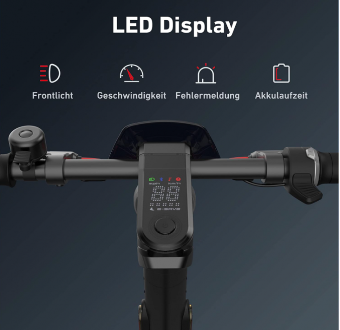Trotineta electrica NIU KQi3 Max (DE), negru/gri [9]