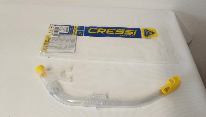 Tub snorkeling Cressi Top Snorkel de dimensiuni mici pentru tineret [2]
