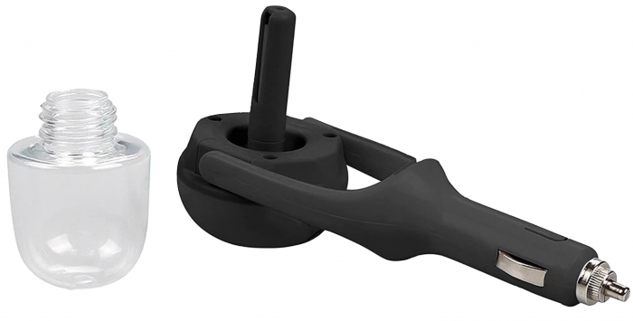 Umidificator cu functie de aromatarapie pentru auto Beper, 25 ml, Negru [10]