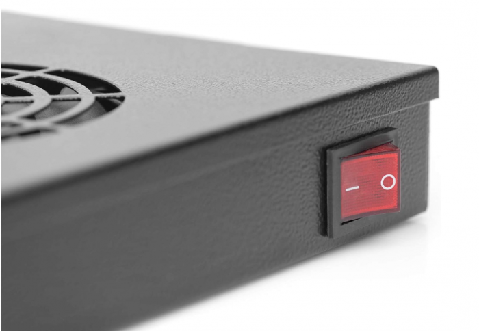 Unitate de ventilatie DIGITUS pentru rack-uri de servere de 19"(48cm) cu 2 ventilatoare [4]