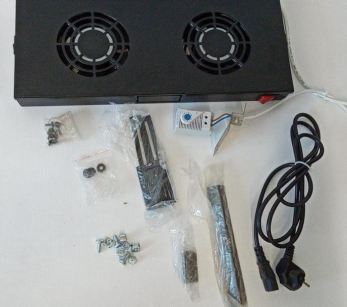 Unitate de ventilatie DIGITUS pentru rack-uri de servere de 19"(48cm) cu 2 ventilatoare [2]