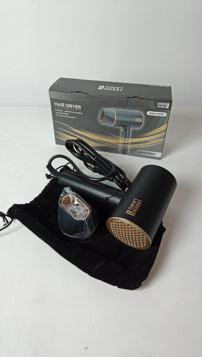 Uscător de păr pliabil LEBENLANG Ion 2100 W cu mod aer rece [2]
