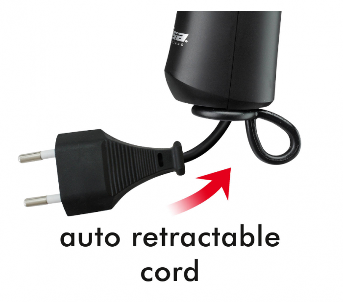 Uscator de par Trisa Magic Cord 1037.4212, 3 trepte temperatura, 2 viteze, Ionizare [4]