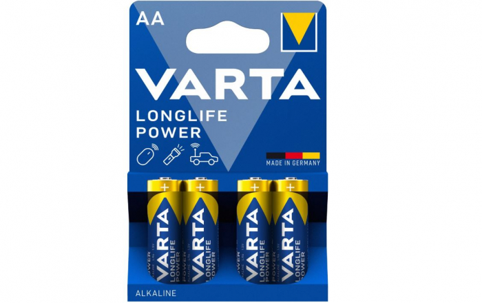 Set 4 baterii Varta High Energy AA LR06, 4906121414 [1]