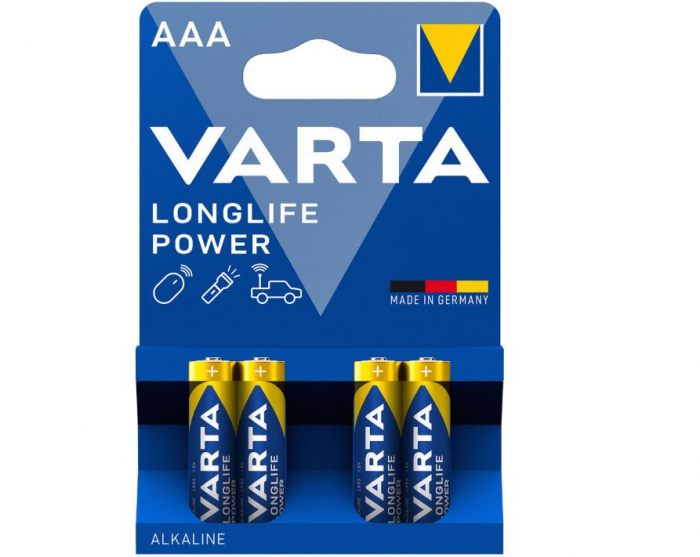 Set 4 baterii Varta High Energy AAA LR03, 4903121414 [1]