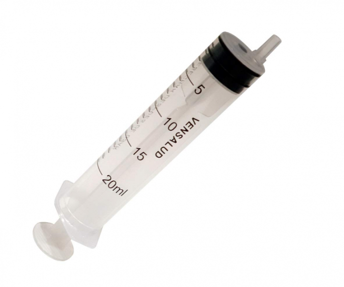 VENSALUD Set 50 Seringi de unica folosinta, fara ac, fara latex, sterile, 20 ml [2]