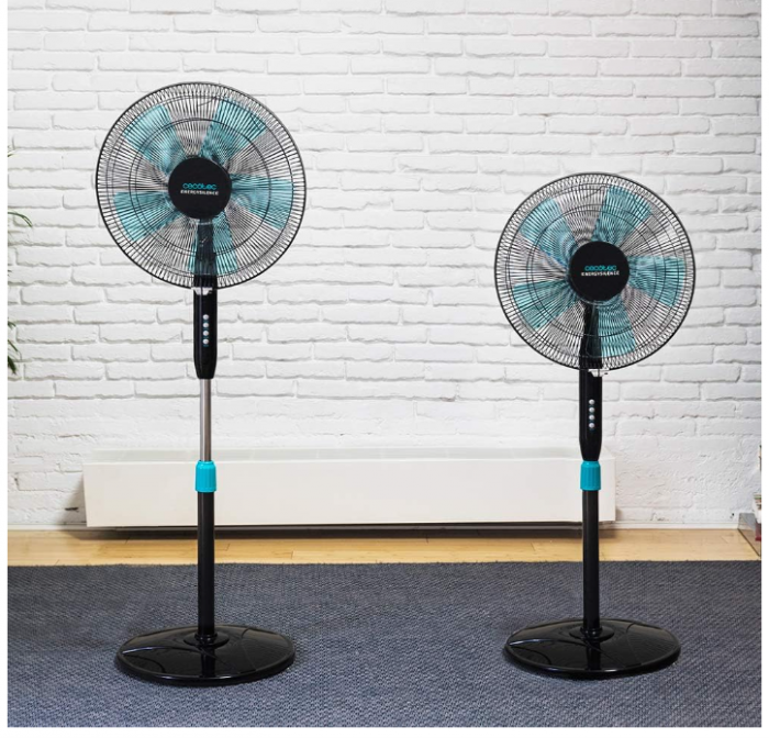 Ventilator cu picior Cecotec EnergySilence 510, 40 W, 5 pale, diametrul 40 cm, 3 viteze, inaltime 110-130 cm [9]