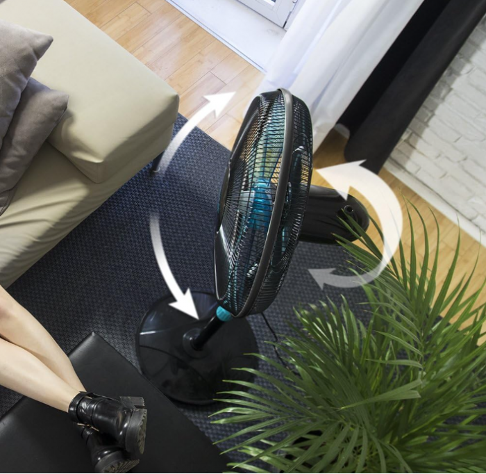 Ventilator cu picior Cecotec EnergySilence 510, 40 W, 5 pale, diametrul 40 cm, 3 viteze, inaltime 110-130 cm [11]