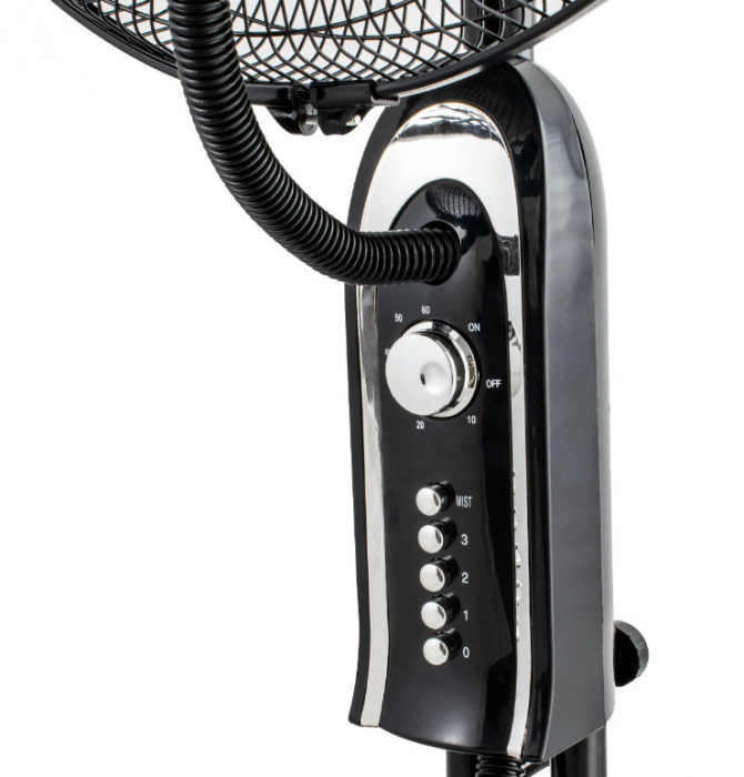 Ventilator cu pulverizare apa Zass ZMF 01 Black, 75W, 3.2L, 3 trepte [4]