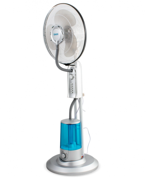 Ventilator cu pulverizare apa Zass ZMF 01 Silver, 75W, 3.2L, 3 trepte [2]